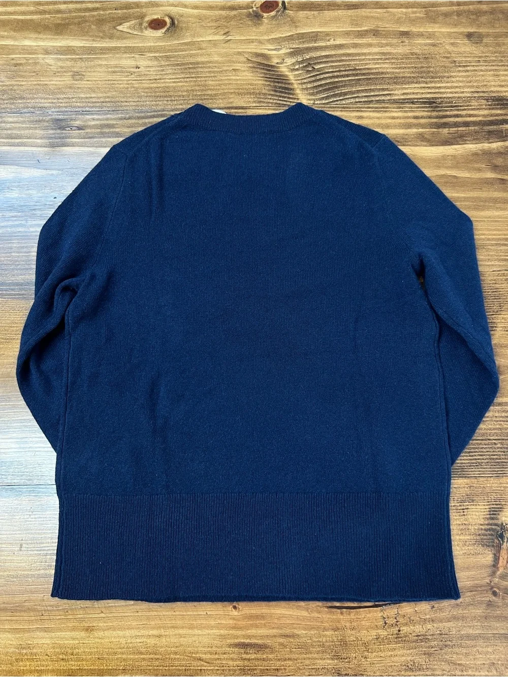 J. Crew Cashmere classic-fit crewneck sweater in Navy Blue Size XXS NWT